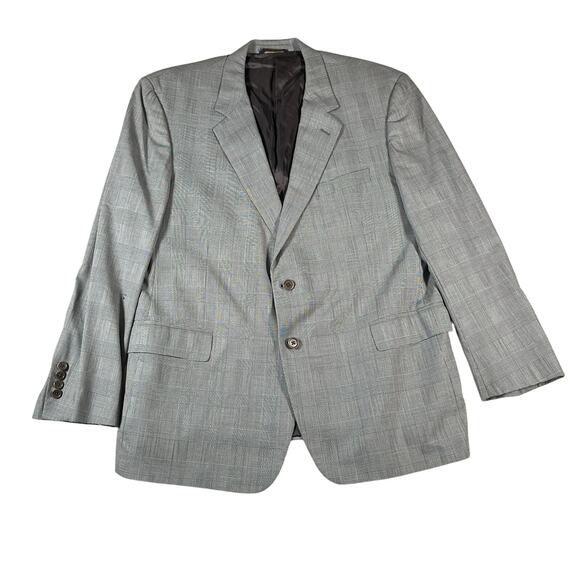 Brooks Brothers 1818 Madison Loro Piana 48R Gray Glen Check Blazer - Picture 2 of 13